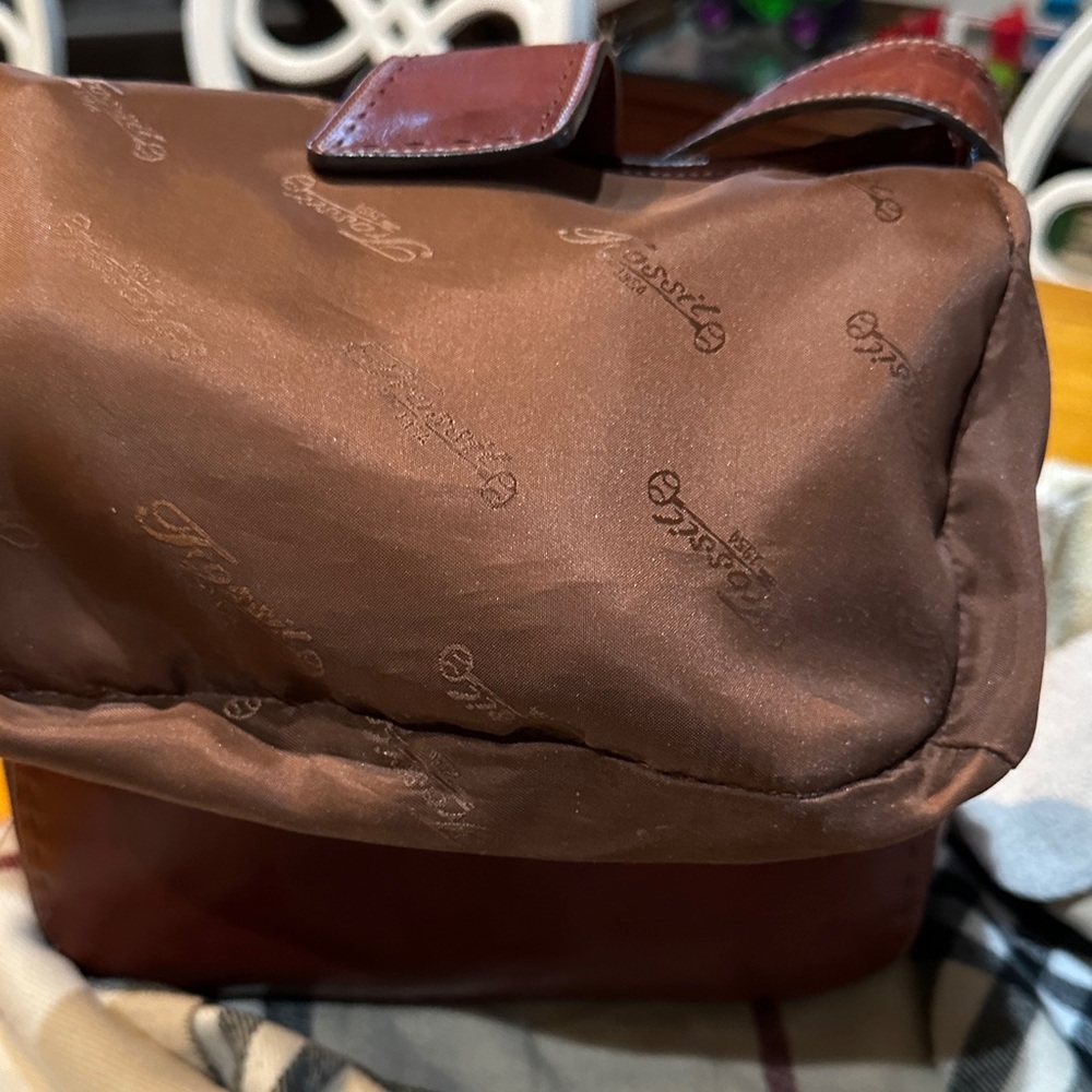 Fossil Vintage Rich Brown Leather Shoulder Bag - Picture 7 of 9